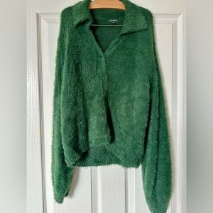 Wild Fable, Plush Collard Sweater - XL
